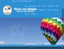 Tablet Screenshot of ibizaenglobo.com